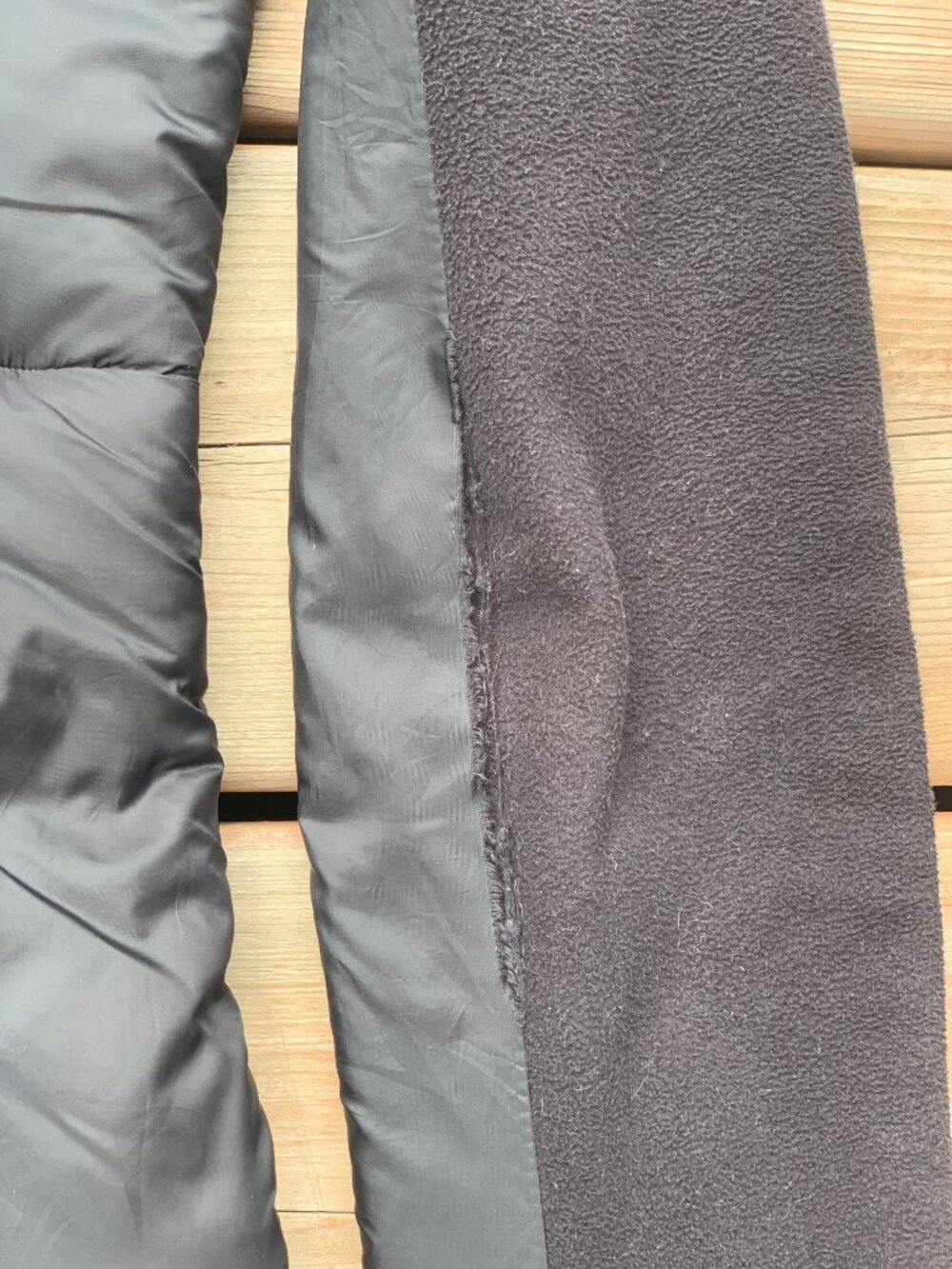 Lululemon St Moritz Puffer Jacket Women's 6 Black Quilted Fleece Full Zip Coat - Picture 8 of 13